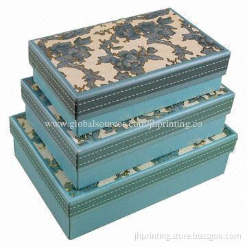 Cardboard Gift Box, Made of 350gsm C1S, OEM Order Accepted
